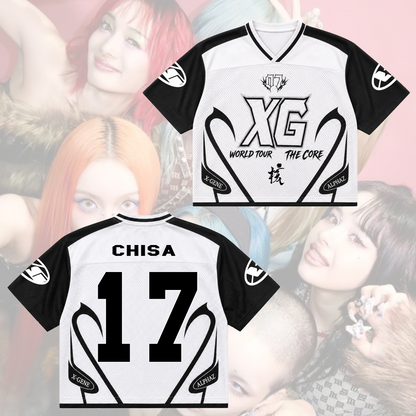 Futuristic XG The Core Mixed Mesh Jersey Ultimate Fan Gift