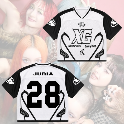 Futuristic XG The Core Mixed Mesh Jersey Ultimate Fan Gift
