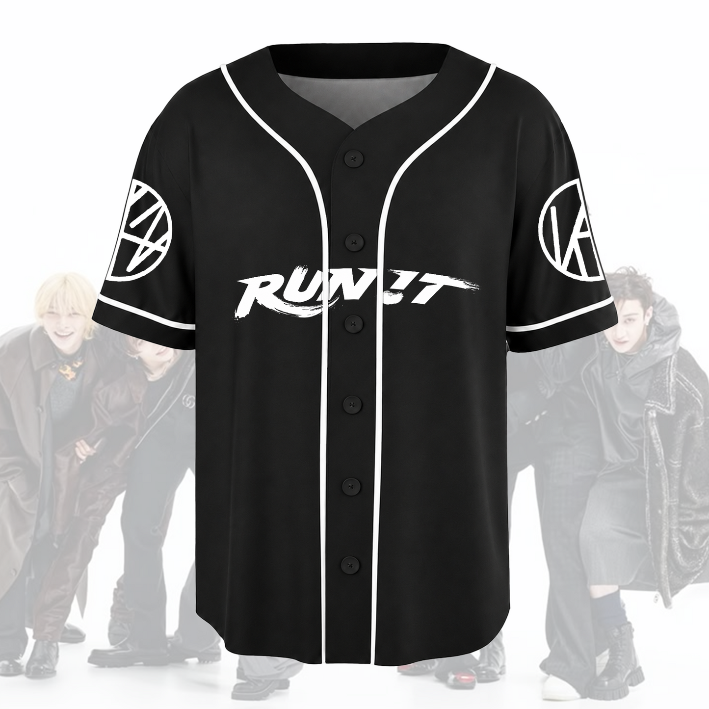 Skzoo Run It World Tour Stray kids Baseball Jersey Gift For Fans