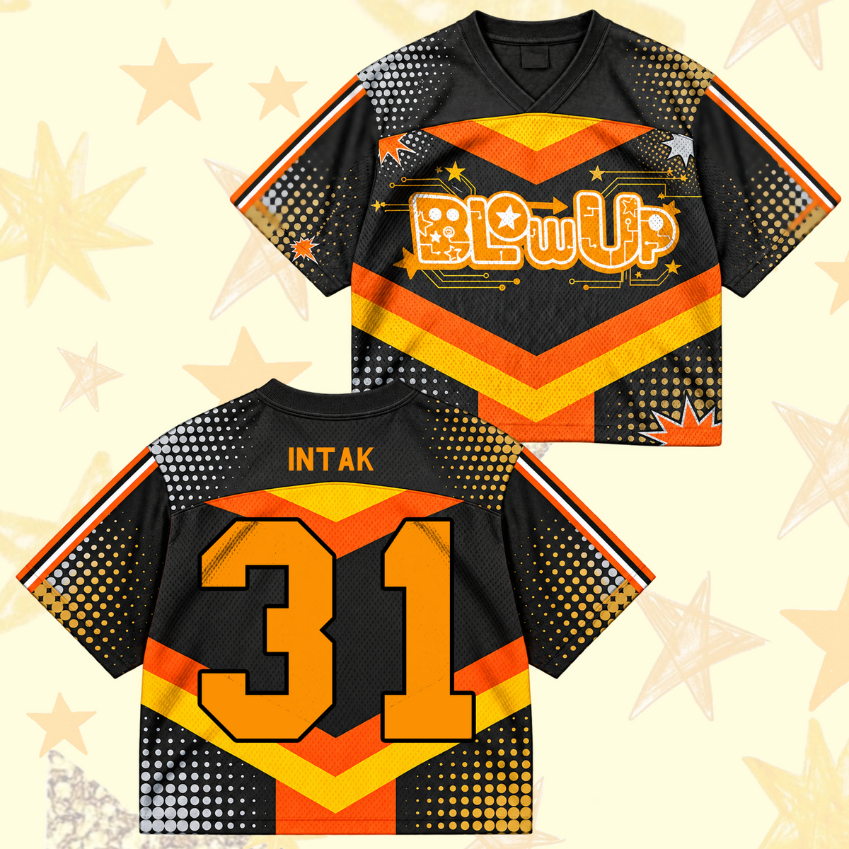 CreepEye Horror Haven P1harmony Mesh-Trikot Fan-Edition
