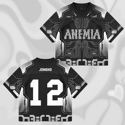 Anemia ATEEZ Golden Hour 6  Mixed Mesh Jersey Gift For ATINY Fans