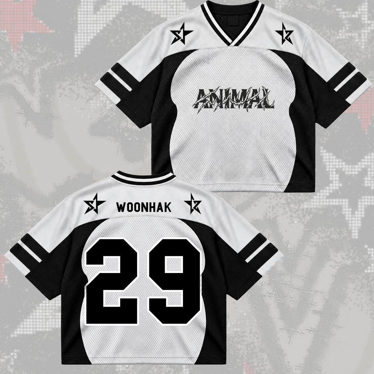 Sporty Chic Boynextdoor Knock On World Tour Album Mix Mesh Jersey Fan Edition