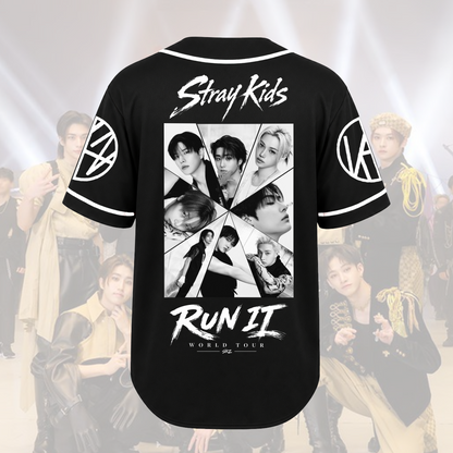 Stray Kids Run It Tour Jersey All Members Kpop Concert Outfit Fan Edition