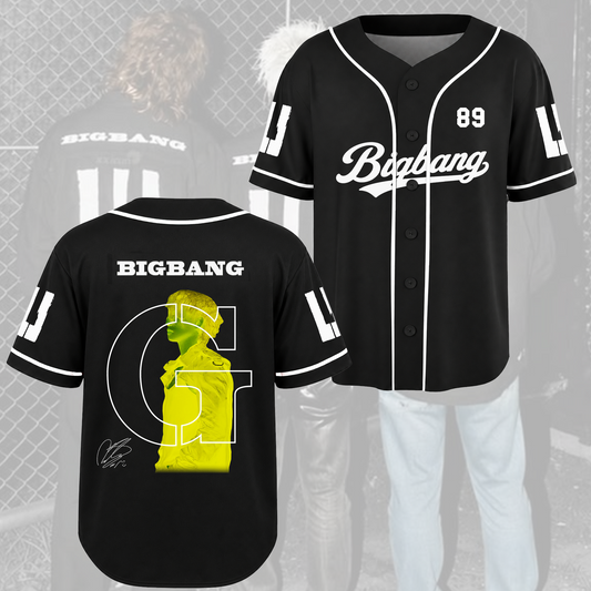 Bigbang Biiig Comeback Special Edition Baseball Jersey Fan Gifts