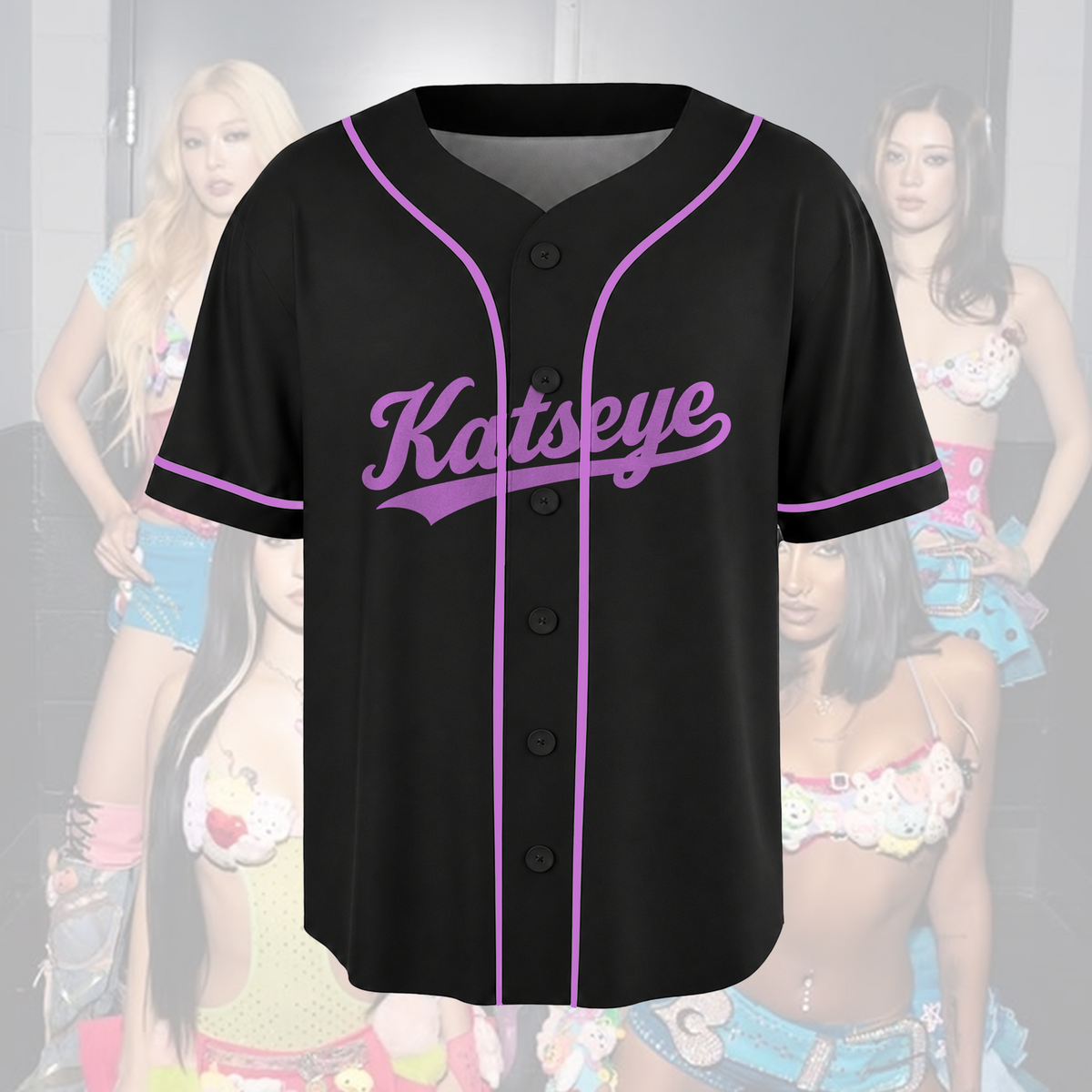 Captivating The Wildworld Tour Eyekons Streetwear Baseball Jersey Fanmerch