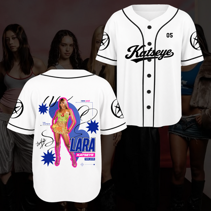 KATSEYE Fashion Baseball Jersey The Wildworld Tour Top Gift for EYEKONs