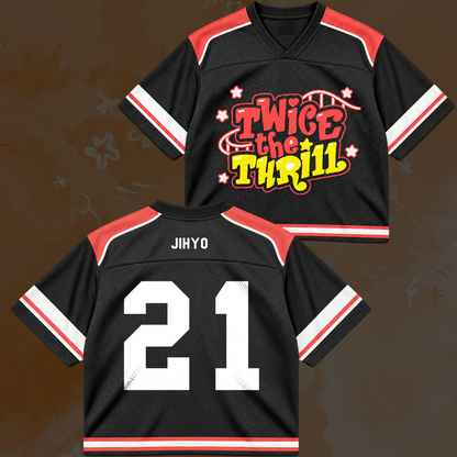 Twice This Is For North America World Tour Nordamerika Mixed-Mesh-Trikot