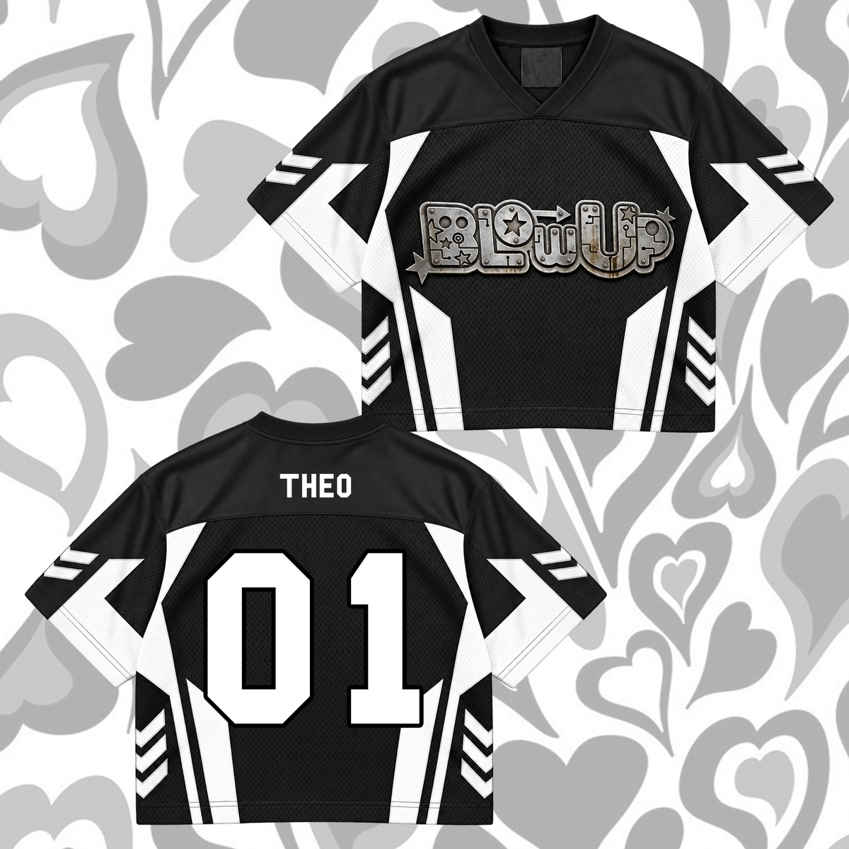CreepEye Horror Haven P1harmony Mesh-Trikot Fan-Edition