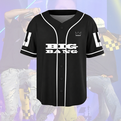 BIGBANG Kpop Concert Stage Style Baseball Jersey Fan Vip Gifts