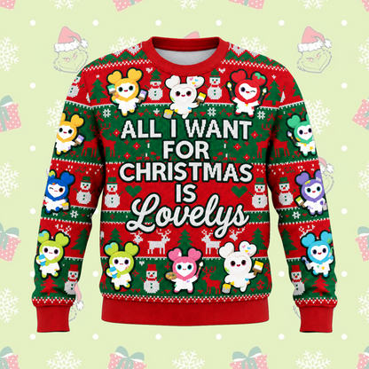 Alles, was ich mir zu Weihnachten wünsche, ist der Twice Ugly Sweater