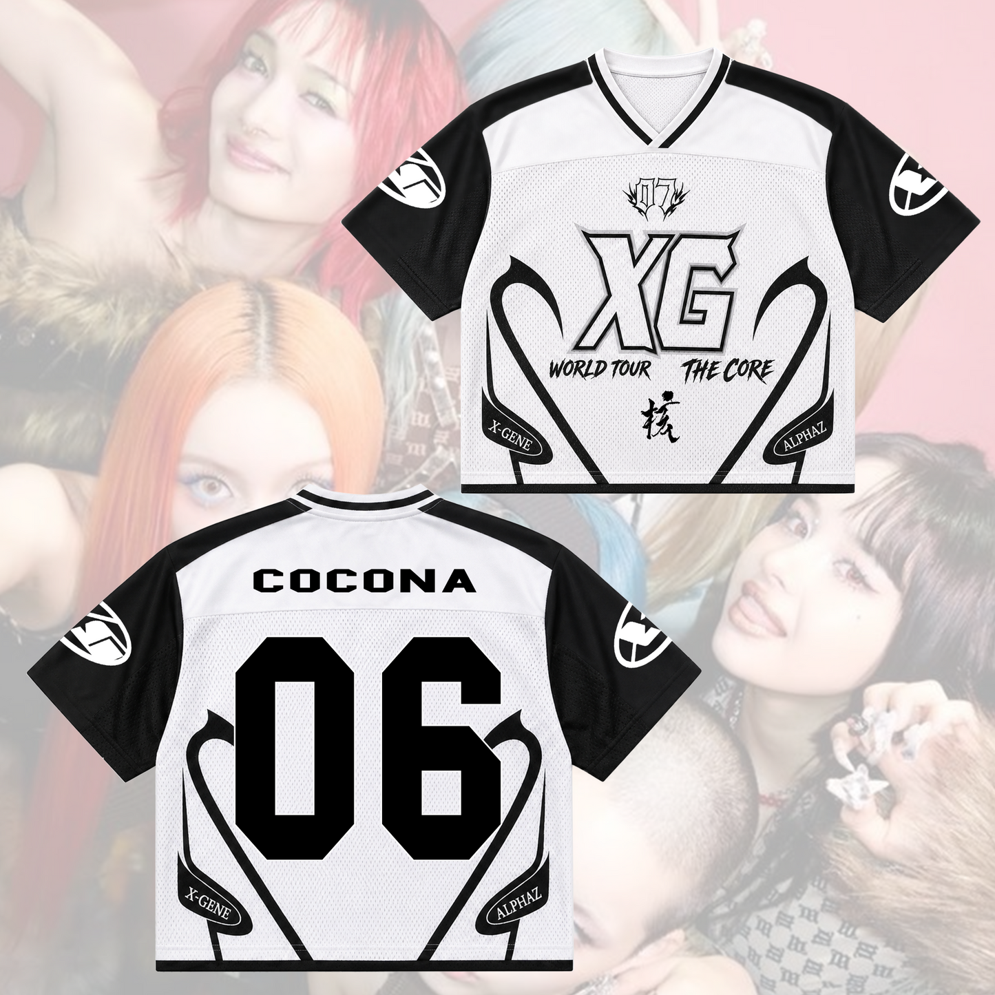 Futuristic XG The Core Mixed Mesh Jersey Ultimate Fan Gift