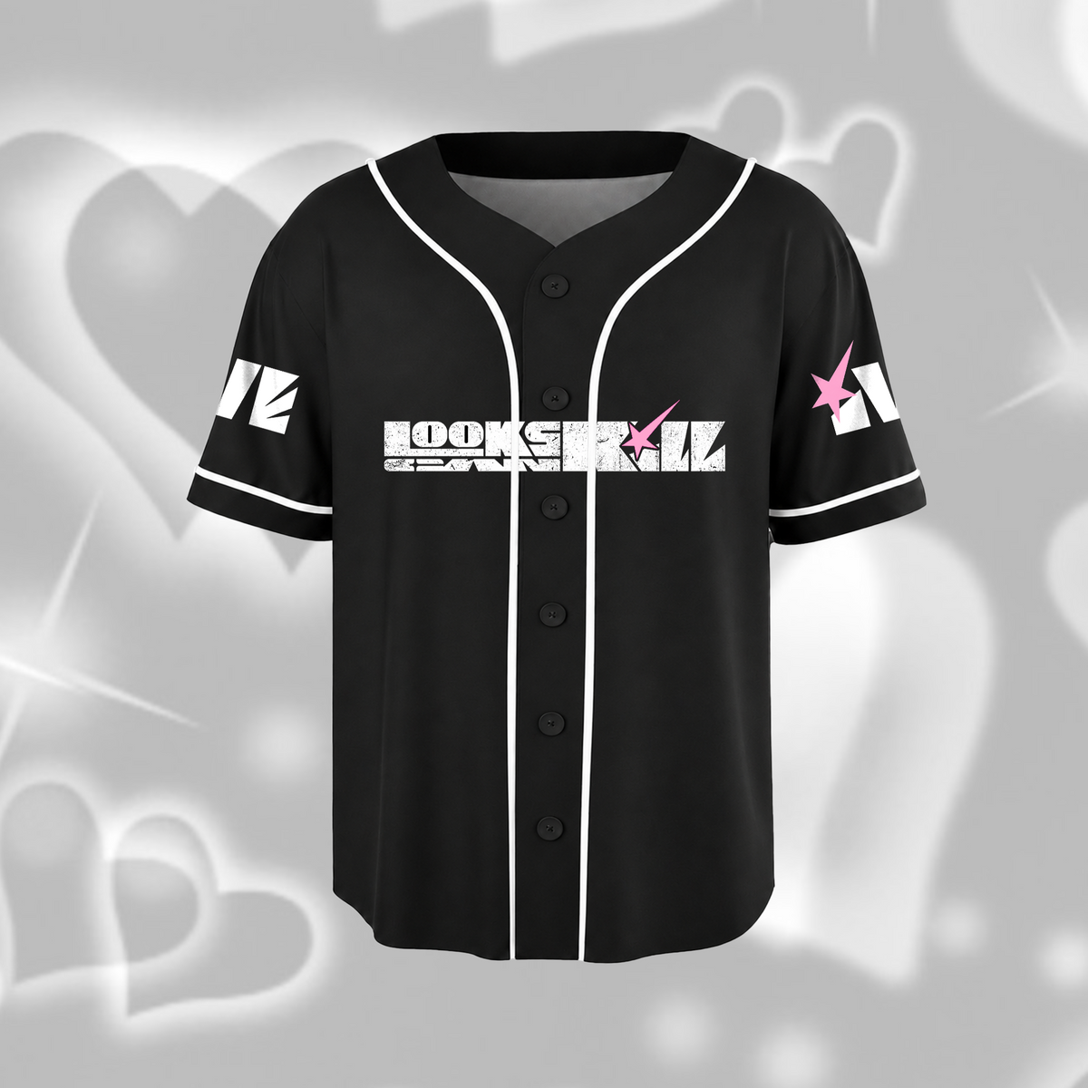 Vivid Looks Can Kill I.V.E. Club Photo Print Baseball Jersey For Dive
