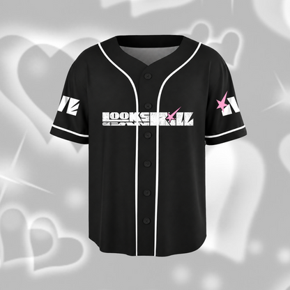 Vivid Looks Can Kill I.V.E. Club Photo Print Baseball Jersey For Dive