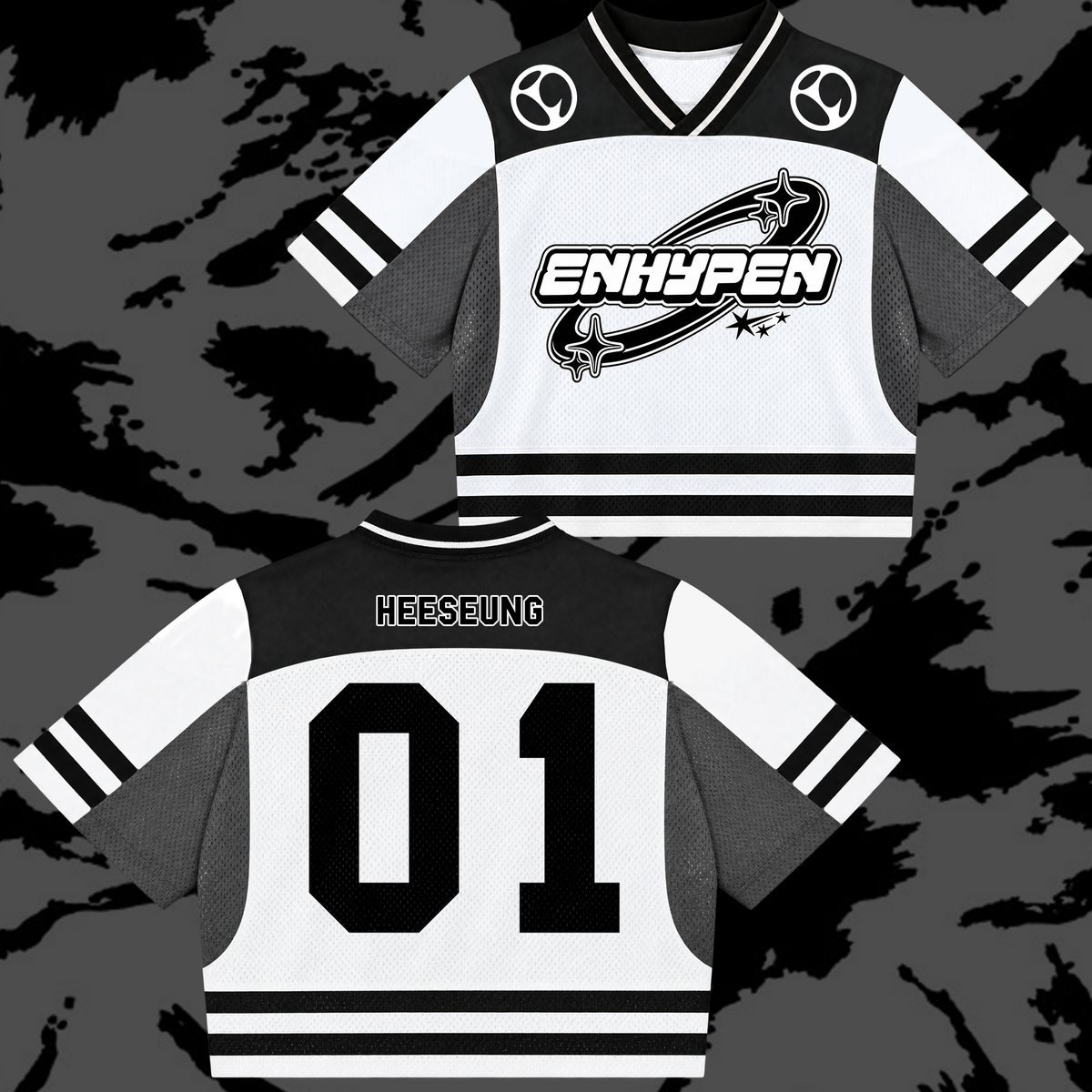 Bittersweet Blood Saga Enhypen World Tour Mesh-Trikot