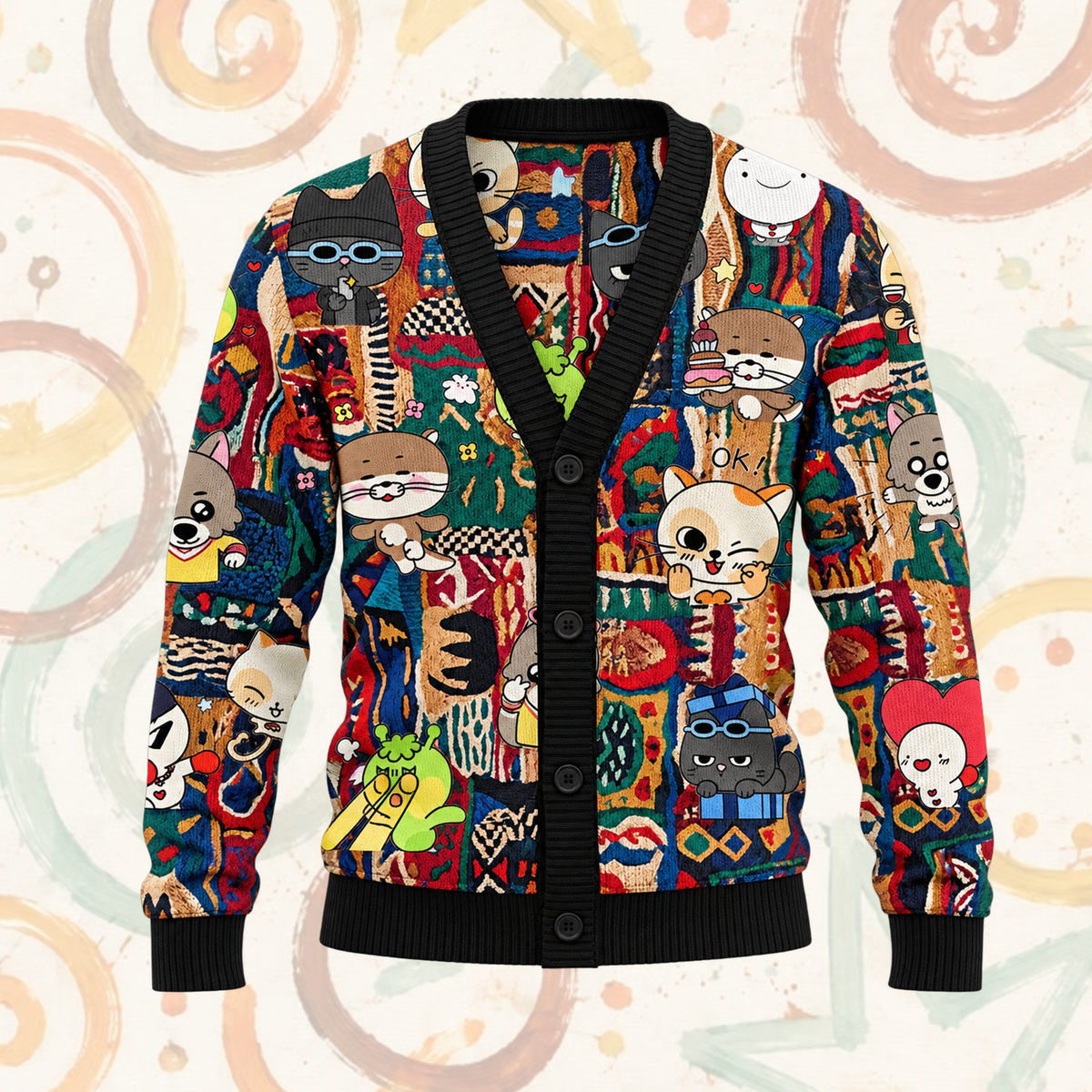 KATSEYE Dream Academy Freizeit-Cardigan als Geschenk für Fans