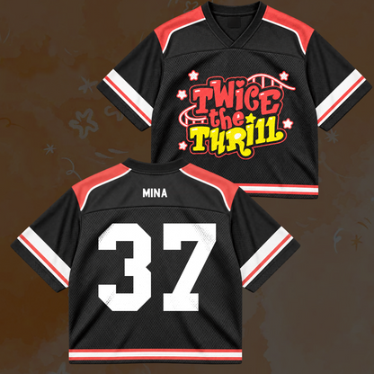 Twice This Is For North America World Tour Nordamerika Mixed-Mesh-Trikot