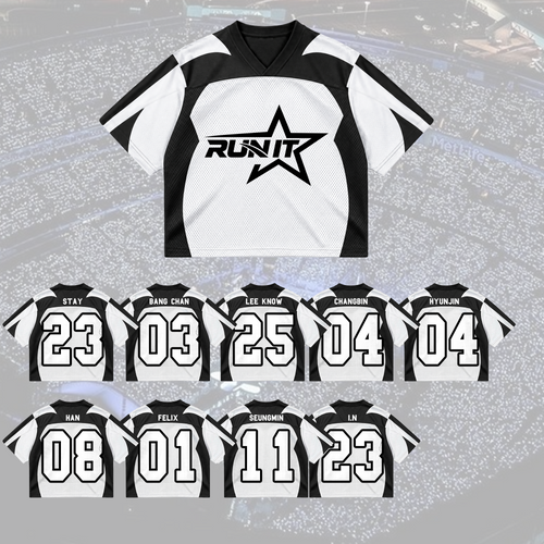 Stray Kids This & That Album Jersey Run It Merchandise Geschenk für STAY