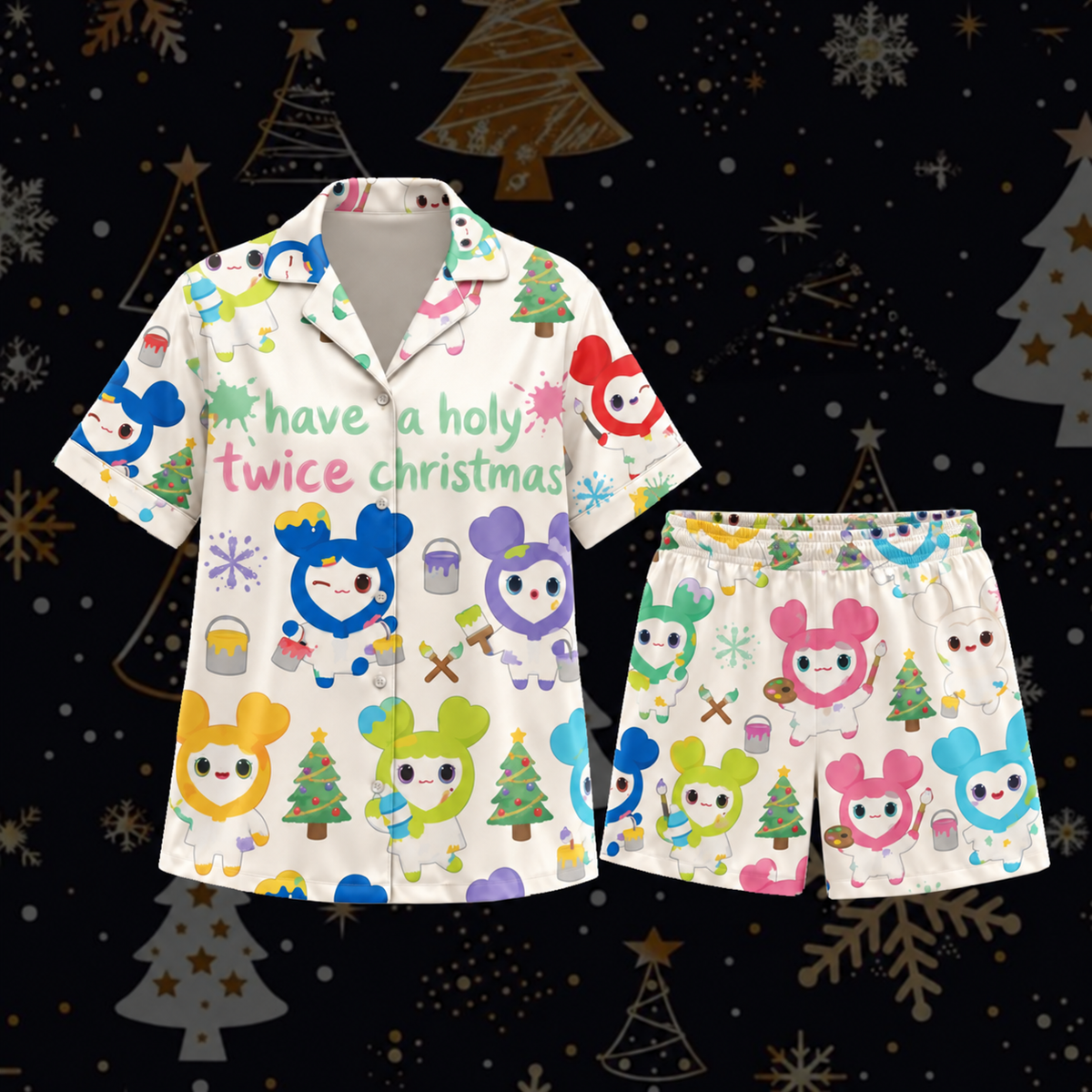Gemütliches „Twice Lovely“ Pyjama-Set als Geschenk