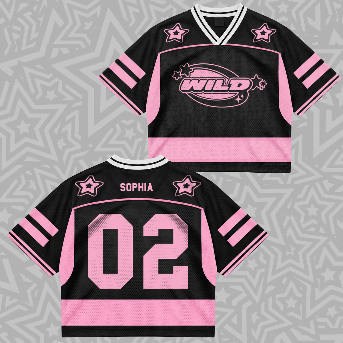 Ethereal Animal Eyekons Club All Members Pastel Coquette Mixed Mesh Jersey For Eyekons