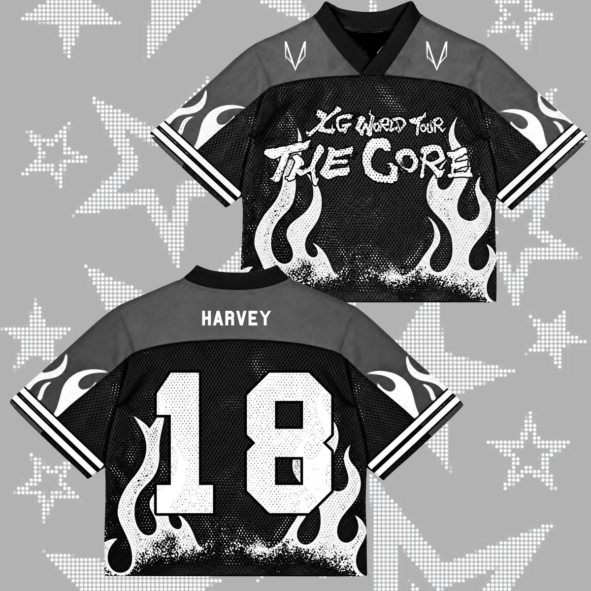 Fierce XG World Tour The Core Mixed Mesh Jersey For Alphaz