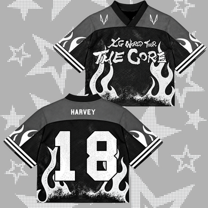 Fierce XG World Tour The Core Mixed Mesh Jersey For Alphaz