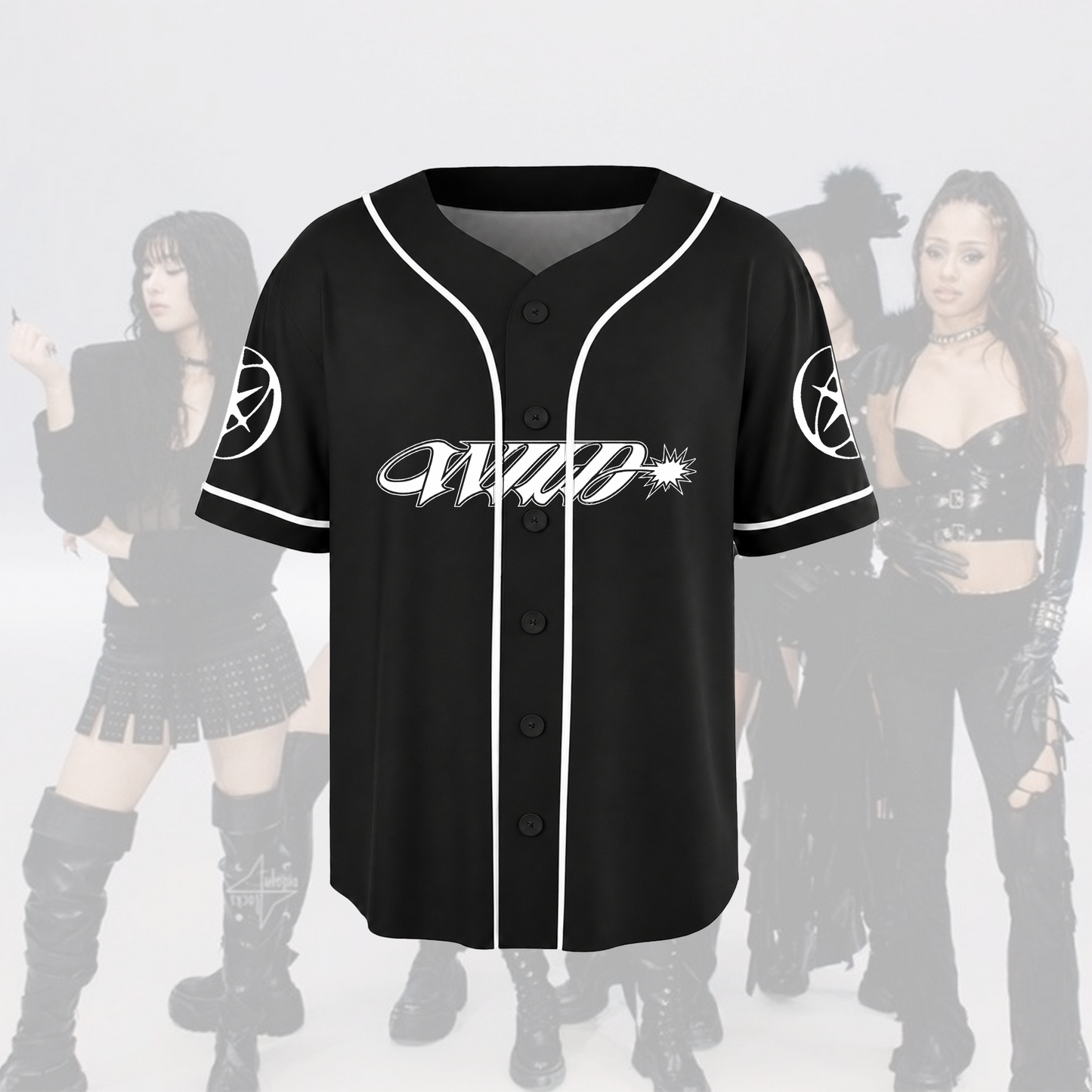 KATSEYE WildWorld Tour Vintage Baseball Jersey Gift For Fans