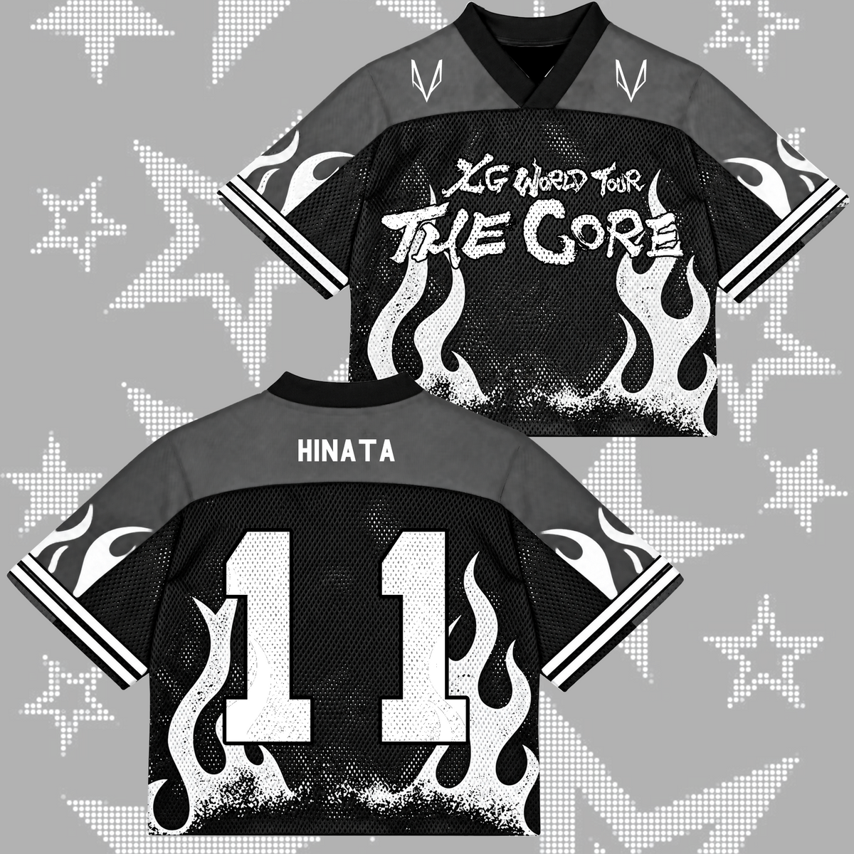 Fierce XG World Tour The Core Mixed Mesh Jersey For Alphaz