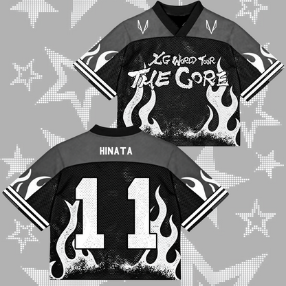 Fierce XG World Tour The Core Mixed Mesh Jersey For Alphaz