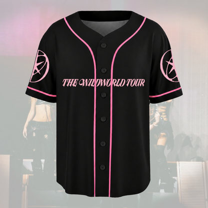 Vibrant Pulse Katseye The Wildworld Tour Baseball Jersey Fan Editon