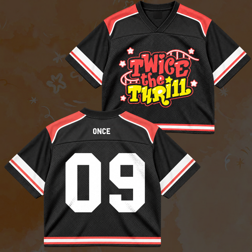 Twice This Is For North America World Tour Nordamerika Mixed-Mesh-Trikot