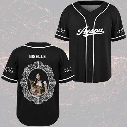 Aespa Visual Baseballtrikot 2026 Tour Konzert Outfit Fan-Merch