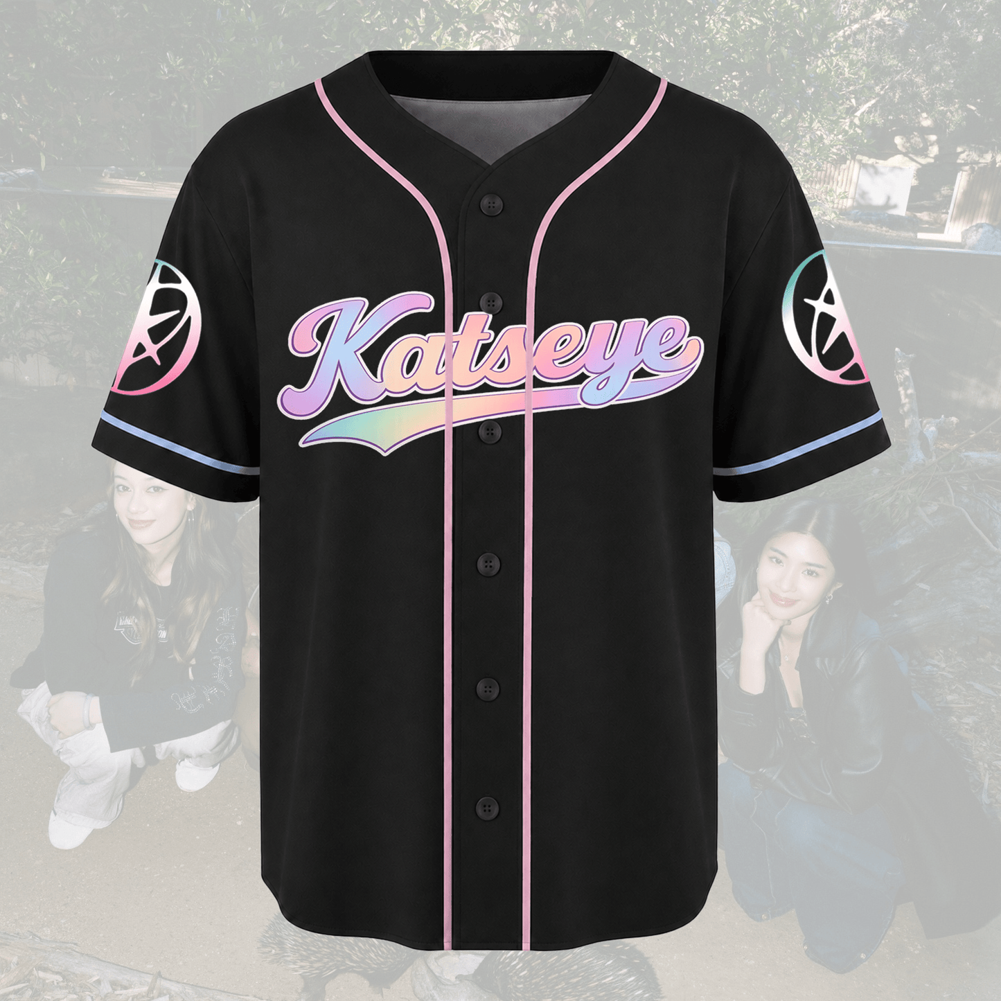 Colorful Katseye The WildWorld Tour Baseball Jersey Gift For Fans