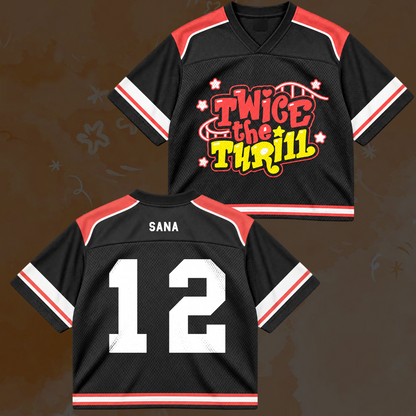Twice This Is For North America World Tour Nordamerika Mixed-Mesh-Trikot