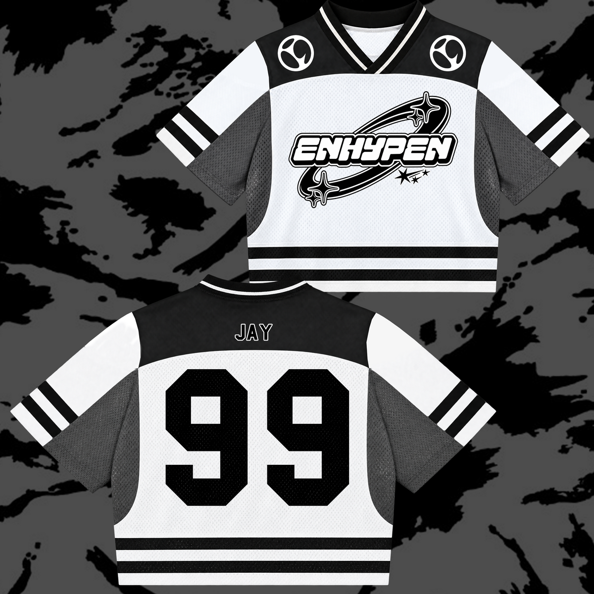 Bittersweet Blood Saga Enhypen World Tour Mesh-Trikot
