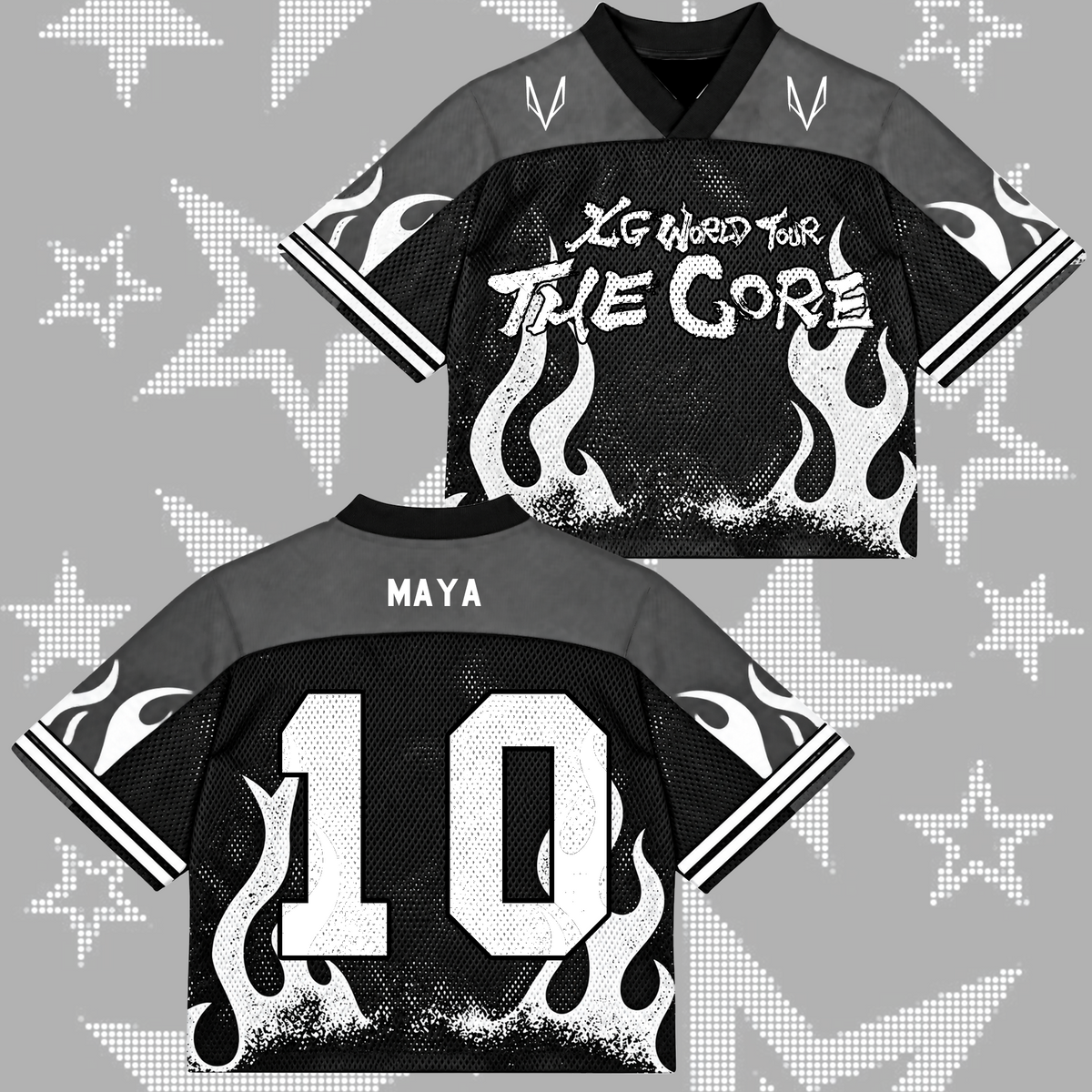 Fierce XG World Tour The Core Mixed Mesh Jersey For Alphaz