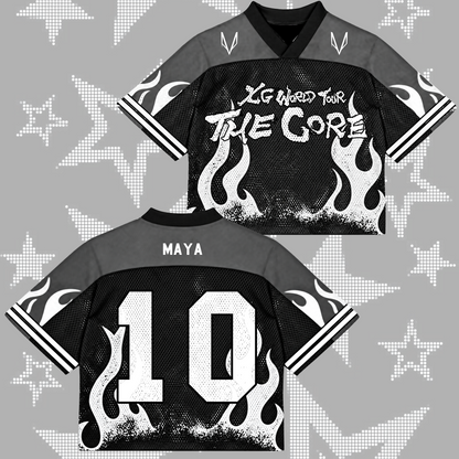 Fierce XG World Tour The Core Mixed Mesh Jersey For Alphaz