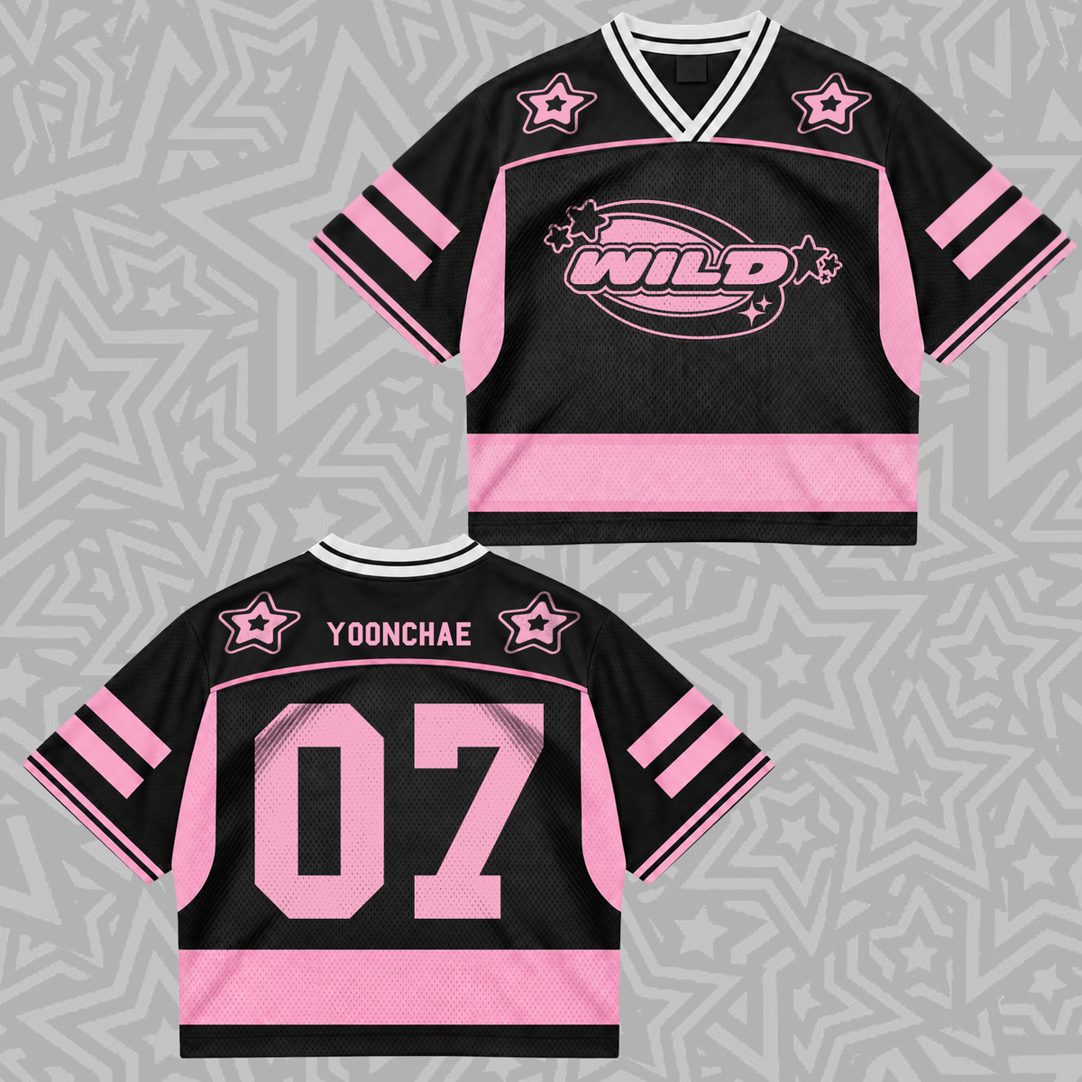 Ethereal Animal Eyekons Club All Members Pastel Coquette Mixed Mesh Jersey For Eyekons
