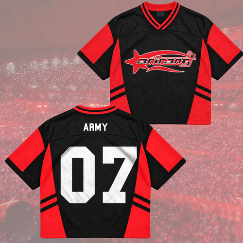 Rose of Sharon Bangtan Boys Arirang Welttournee BTS Mesh-Trikot-Mix Geschenk für Army