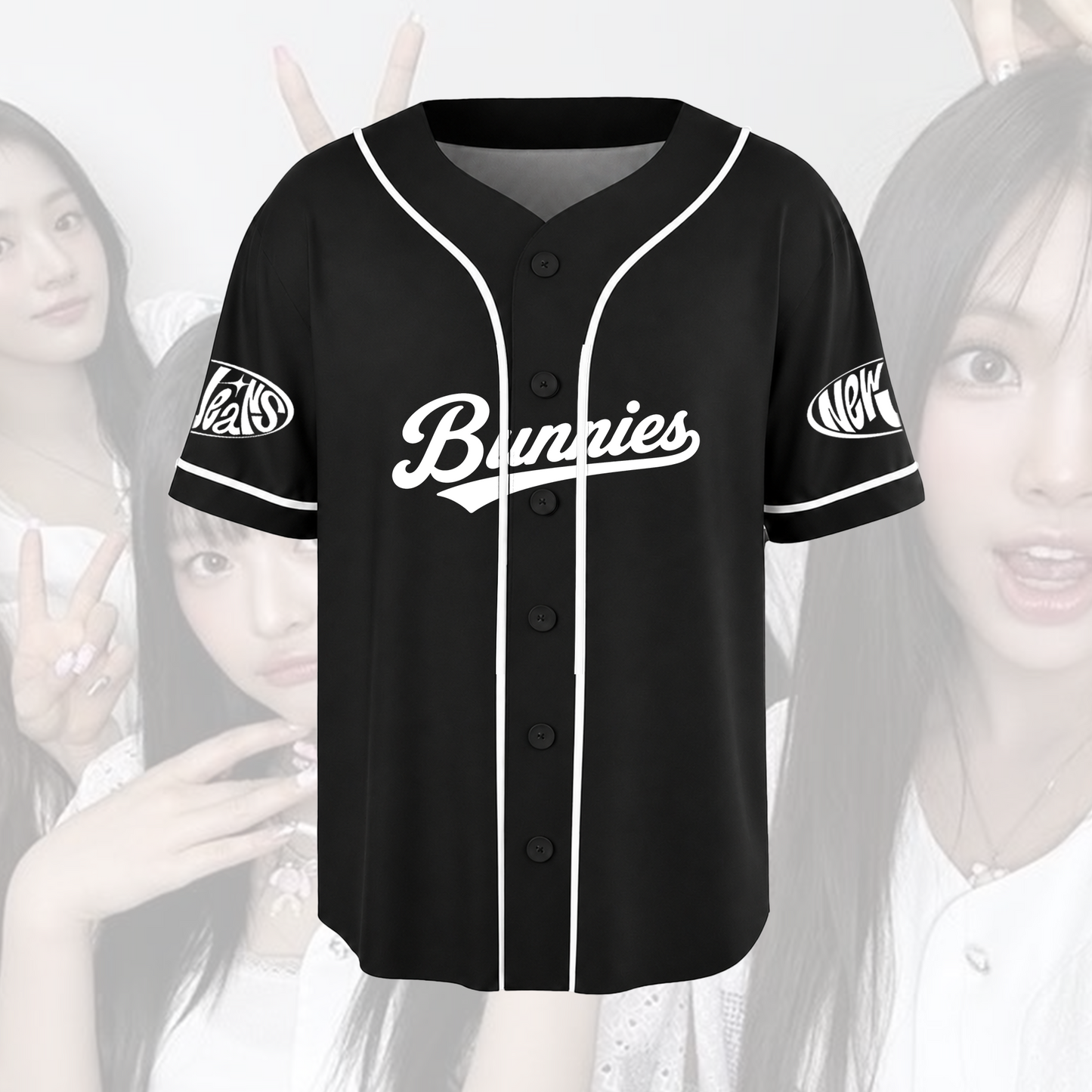 NewJeans 2026 Summer Baseball Jersey Vintage Merch Fan Edition