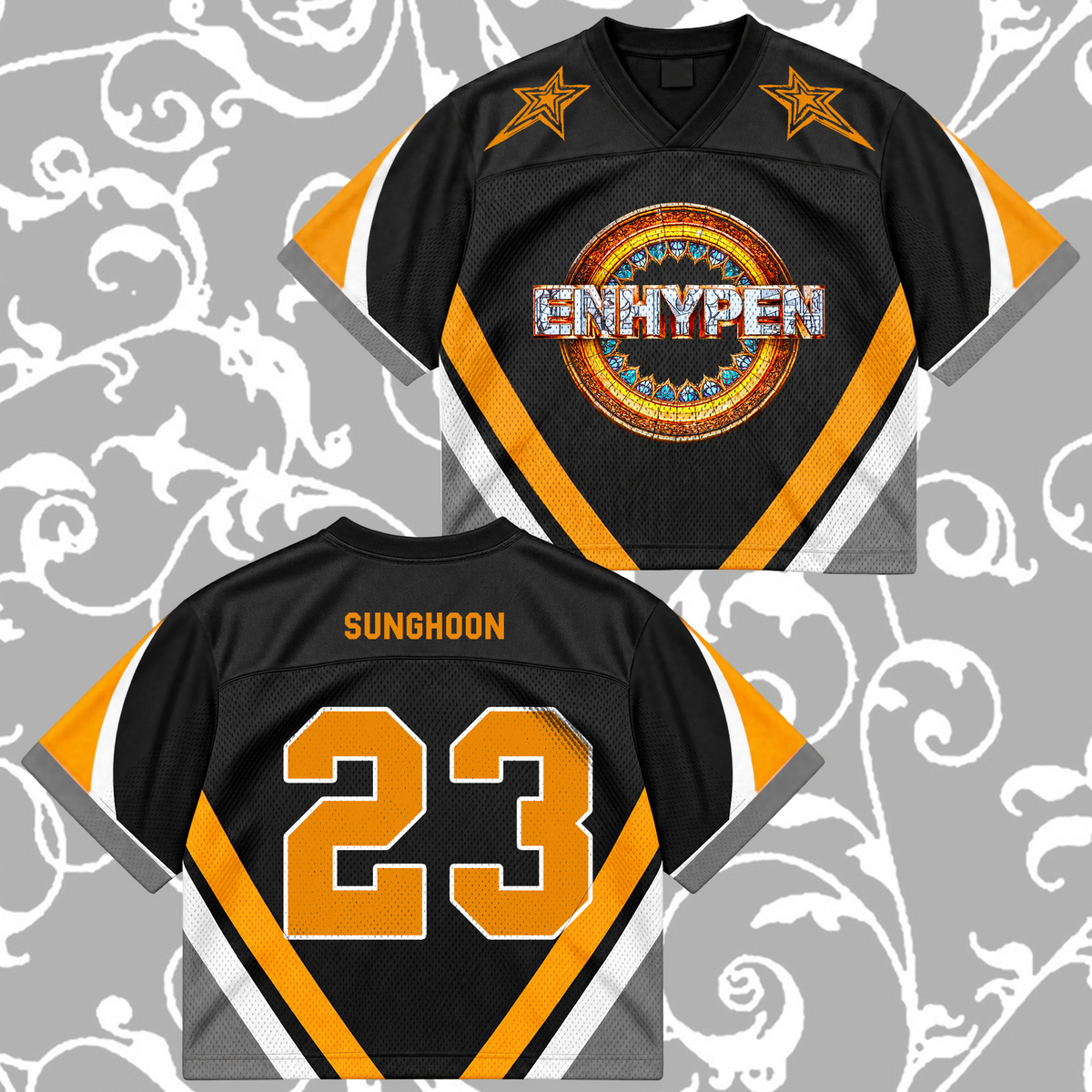 Bittersweet Blood Saga Enhypen World Tour Mesh-Trikot