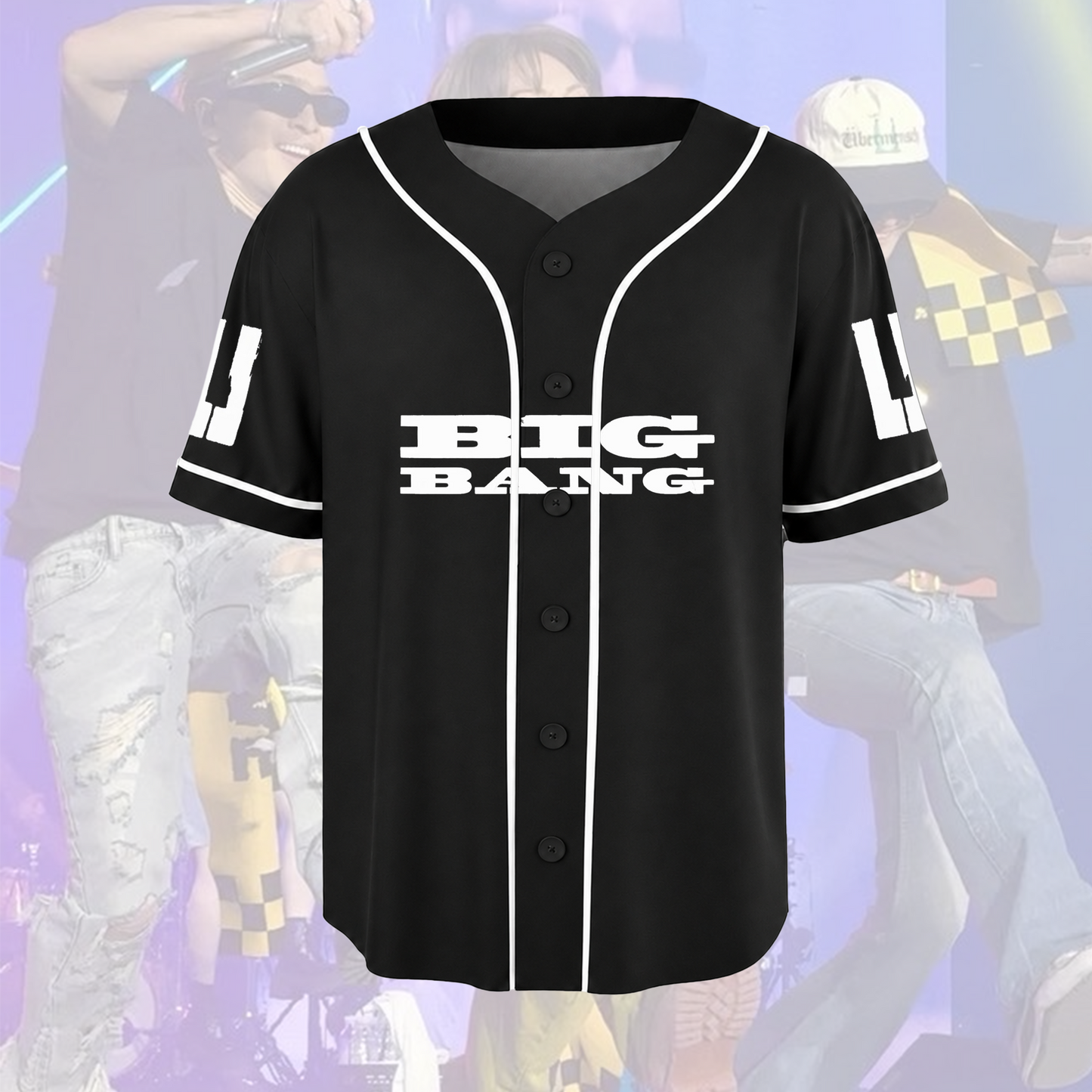 Vintage Bigbang XX Cosmos World Tour Baseball Jersey Fan Edition