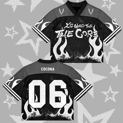 Fierce XG World Tour The Core Mixed Mesh Jersey For Alphaz