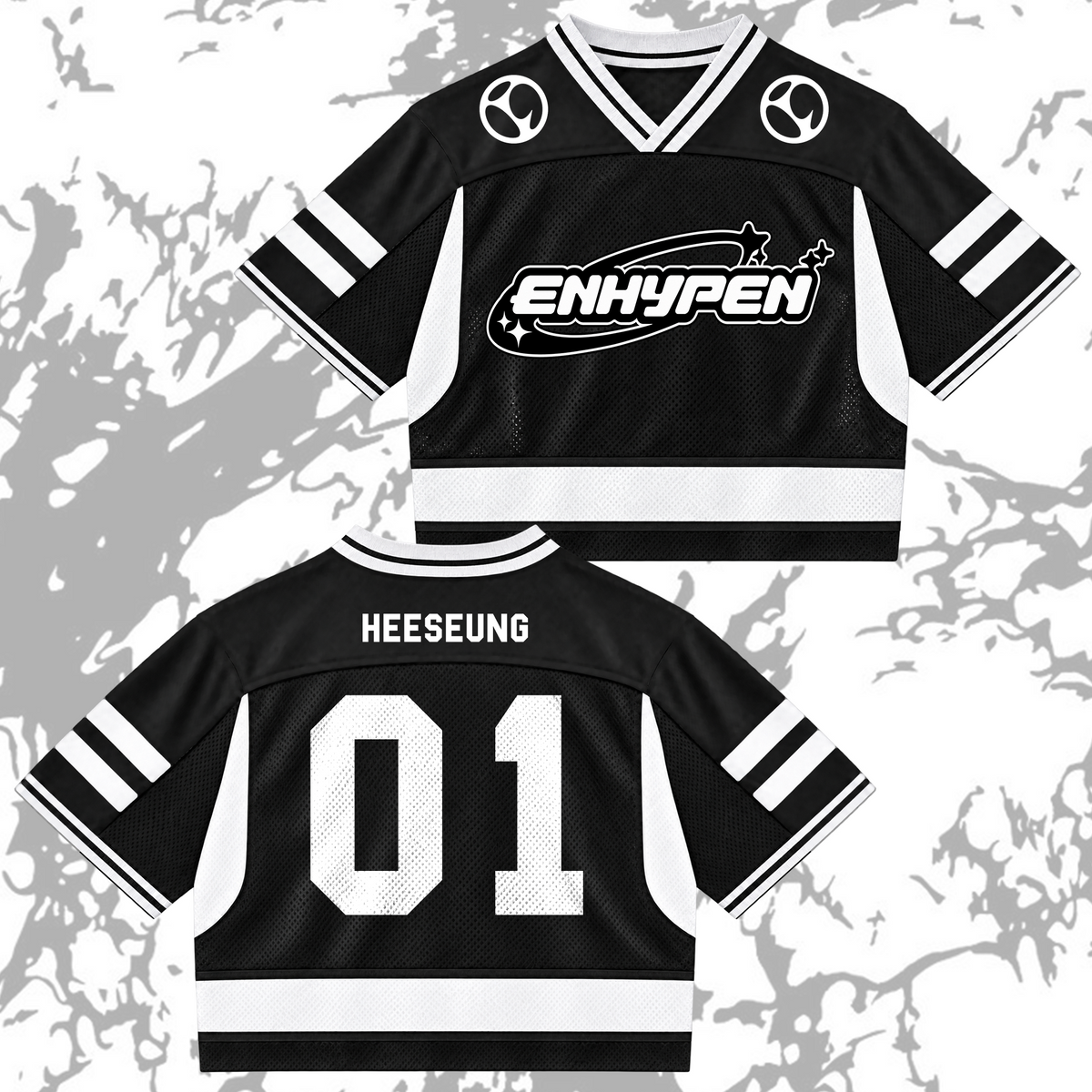 Bittersweet Blood Saga Enhypen World Tour Mesh-Trikot