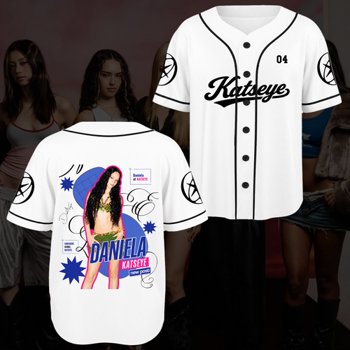 KATSEYE Fashion Baseball Jersey The Wildworld Tour Top Gift for EYEKONs
