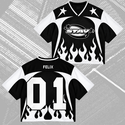 Epic This And That Stay Club All Members Heavy Metal Mixed Mesh Jersey For Stay