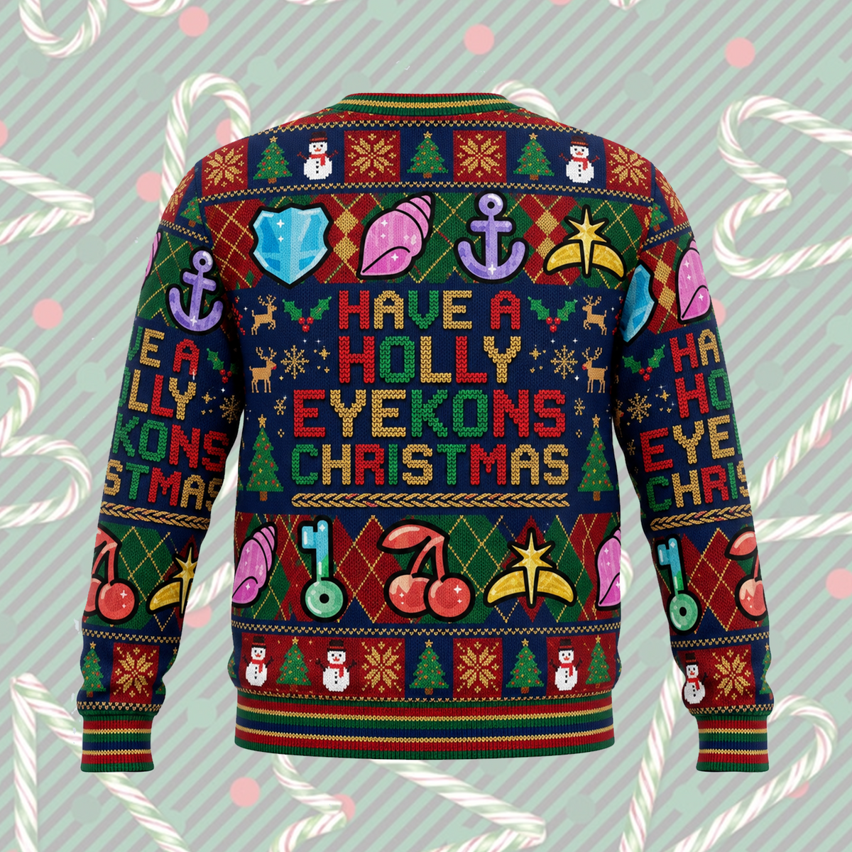 Merry Katseye Ugly Christmas Sweater Fan-Edition