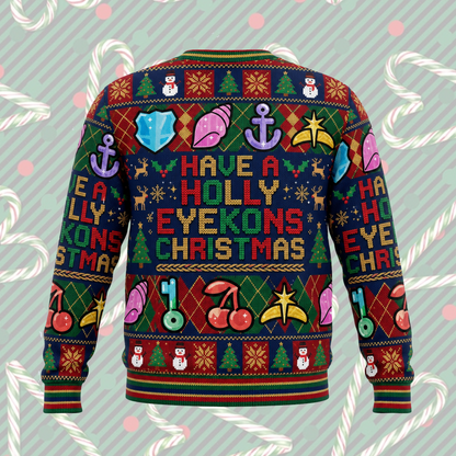 Merry Katseye Ugly Christmas Sweater Fan-Edition