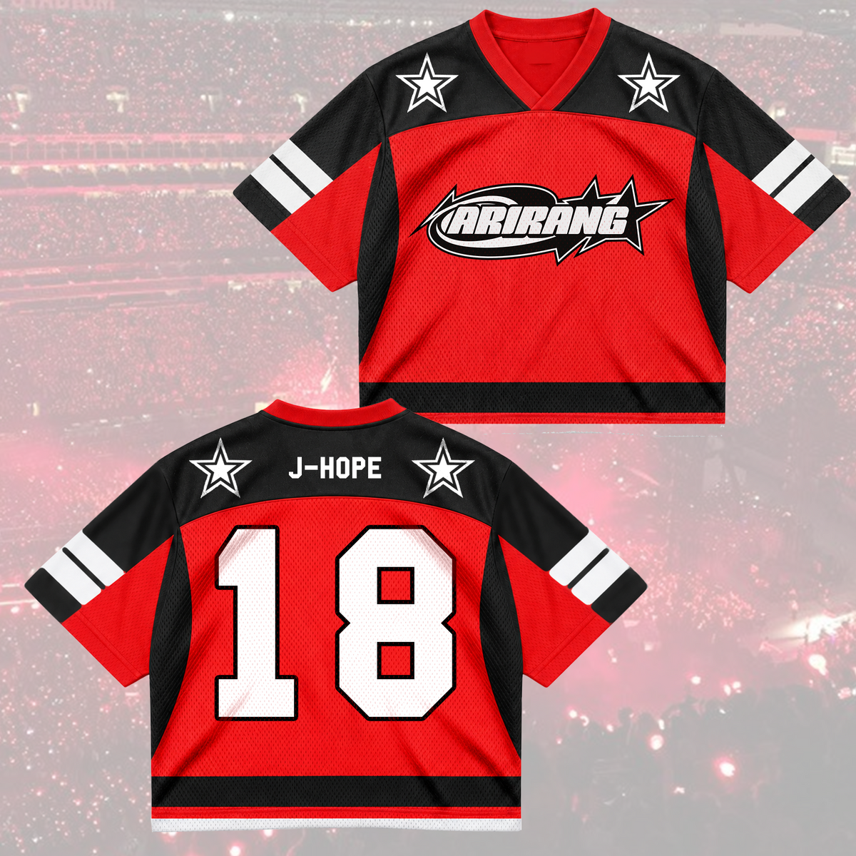 Savage Arirang Army Club All Members Blokecore Mixed Mesh Jersey
