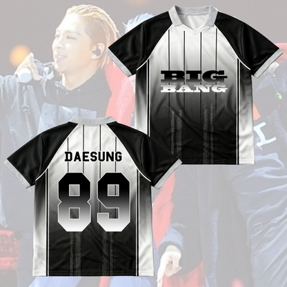 BIGBANG World Tour Winged Neck Baseball Shirt Gift For Fans