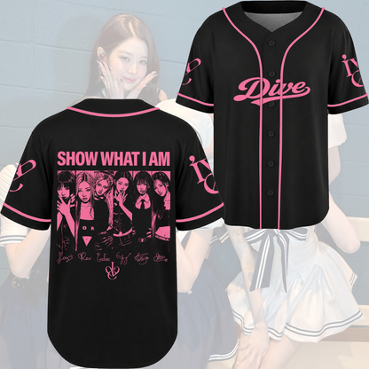 Retro IVE Show What I Am Concert Jersey Vintage Music Style Fan Edition